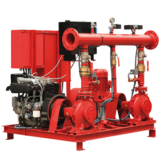 Reliable in-rack fire suppression system for industrial settings